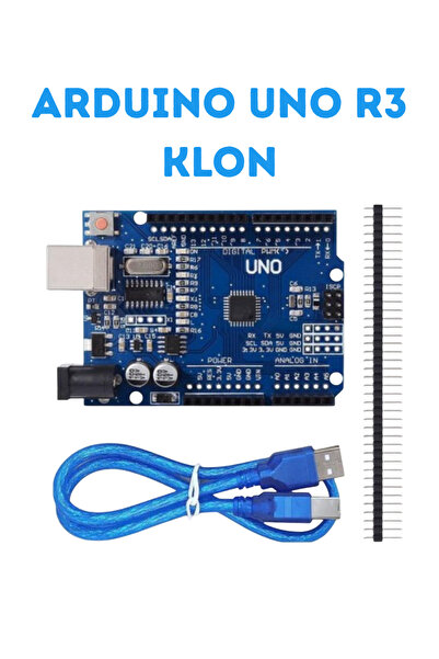 Arduino 124 Parça Uno R3 Robotik Kodlama Uygulamaları Süper Başlangıç Proje Eğitim Seti