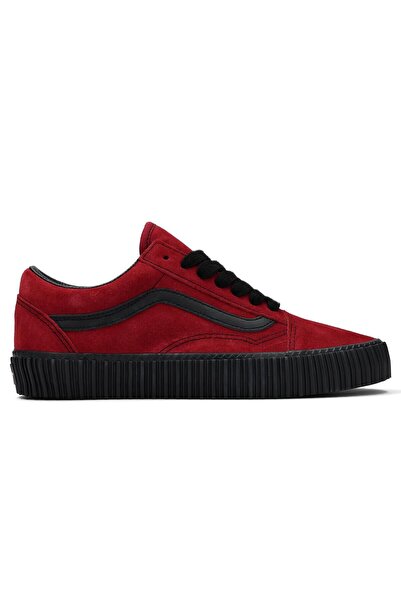 Vans Old Skool Creeper Uniseks Bordo Spor Ayakkabı - VN000DCE