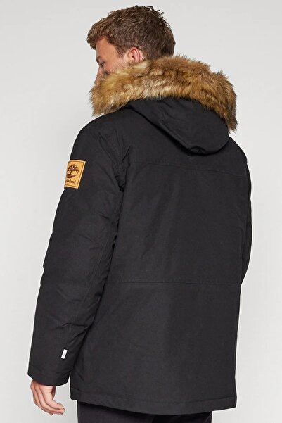 Timberland Scar Ridge Waterproof Parka Men's Waterproof Hooded Parka Black