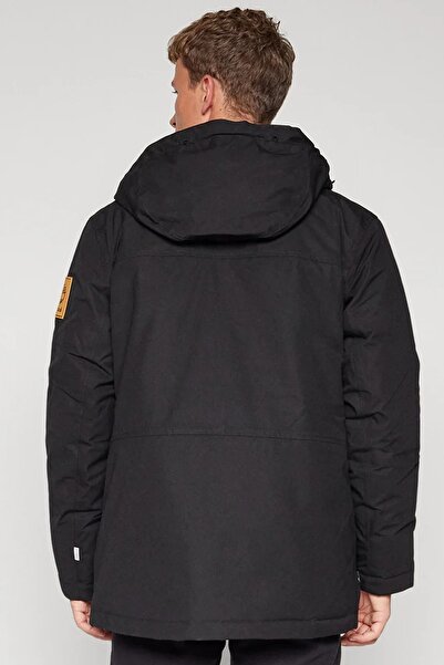 Timberland Scar Ridge Waterproof Parka Men's Waterproof Hooded Parka Black