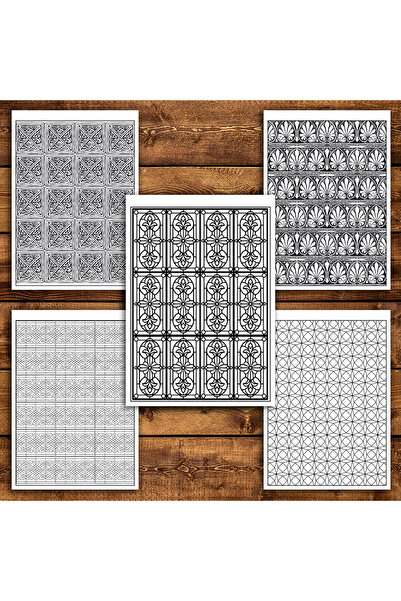 Legendary Gifts Painting book, 50 illustrations Complex Patterns - Volume II