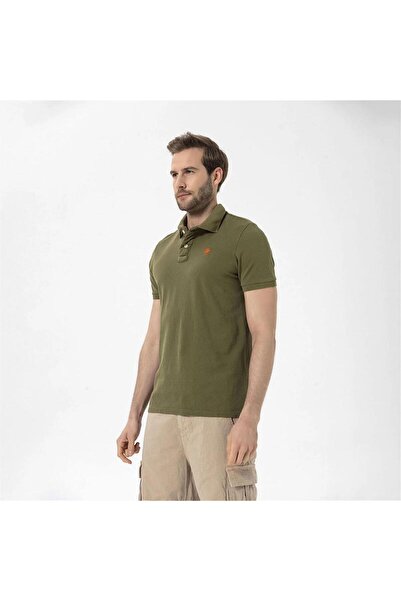 ROUTEFIELD Rfpatriot22 Patriot Men's Polo T-Shirt Khaki