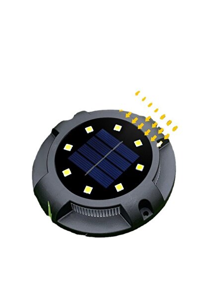 Flippy Flippy Solar Garden Spot Light, 12 LED (8 Cool White + 4 RGB), IP65, 11x13.5 cm, Multicolor