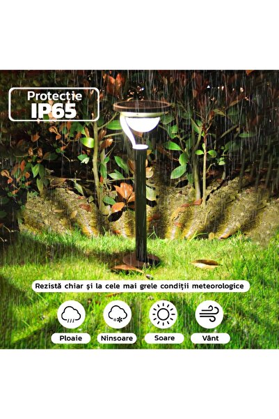 Flippy Solar LED Lamp 450 lm, IP65, 2 Fixing Modes, 42.5x15 cm, Warm White