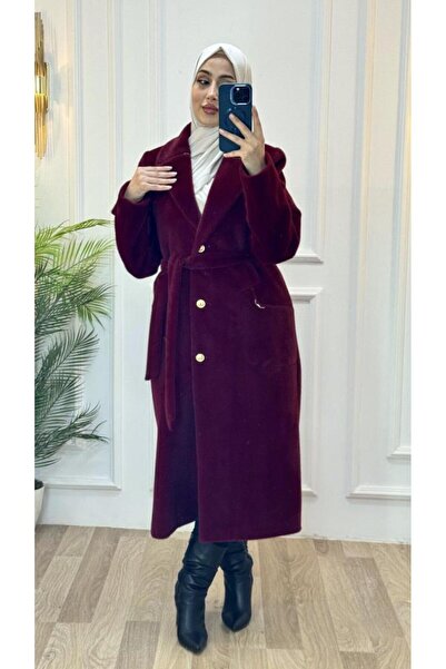 Tebrikler tekstil Women's Winter Stylish and Comfortable Fur Coat Model G3481