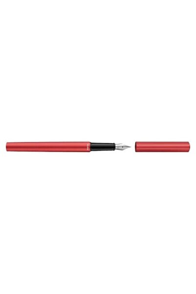 Herlitz Stilou Ineo Pelikan, Elements Fiery Red, peniță M, în cutie de carton