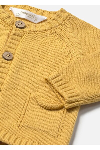 MAYORAL Baby Boy 3-Piece Knitwear Set Mustard 2255