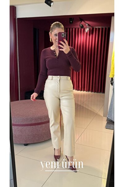 Serpirella Butik Mng Model Leather Pants