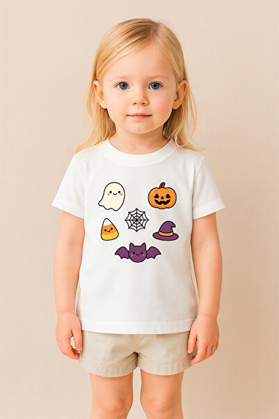 SVART WEAR Halloween tematică cu imprimeu 100% bumbac tricou Copii Adulti