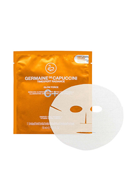 Germaine de Capuccini Mască anti-oboseală iluminatoare Glow Force (Timexpert Radiance C+, 1 x 18ml) -