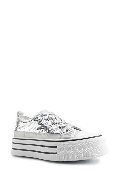 İncim 25S-002 5Fx Silver Women's Sneaker