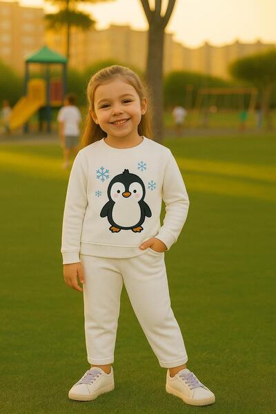 playwear Σετ φόρμας με στάμπα PENGUEN SNOWFLAKE ΓΙΑ ΗΛΙΚΙΕΣ 3-4-5-6-7-8-9-10-...