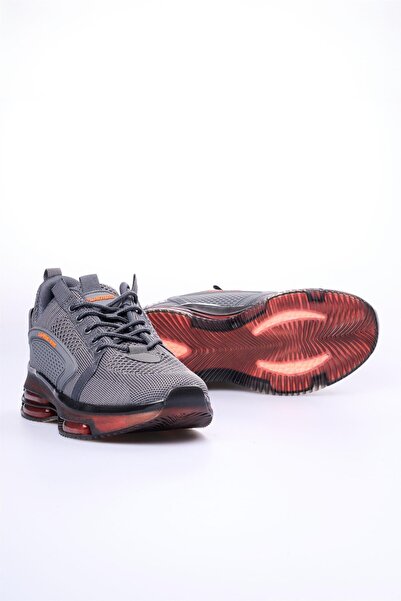 NUA Ανδρικά αθλητικά παπούτσια Plarium 025 – Υλικό πλεκτό, σόλα Eva, ορθοπεδική μαλακή εσωτερική σόλα