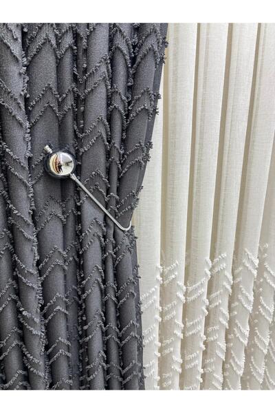 miss boon metal kol bagi gümüş gri