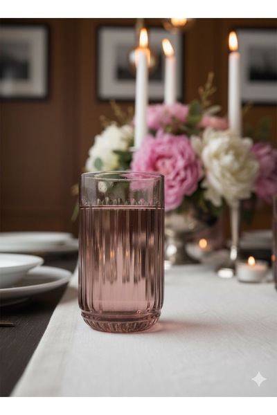 ttvagon 6'lı Su ve Meşrubat Bardak Set 350 ML