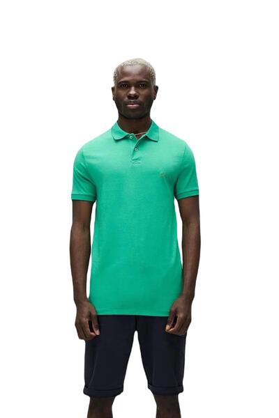 Bad Bear 21.01.07.043-C13 Pure Men's Polo T-Shirt Green