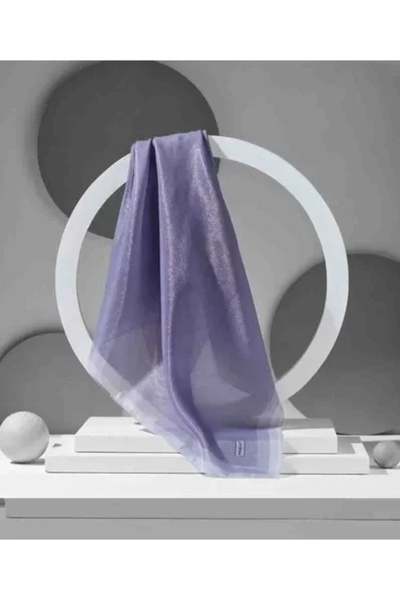 PİRAMİT SİMLİ KEHRİBAR EŞARP STD LİLA