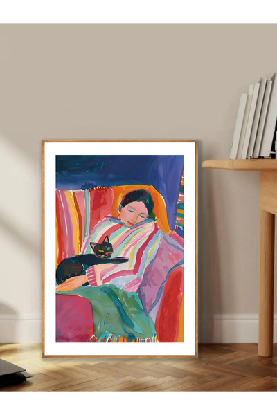 Tuba Decor Tablo dintr-o singură bucată cu rame din lemn pentru sufragerie, sufragerie, bucătărie