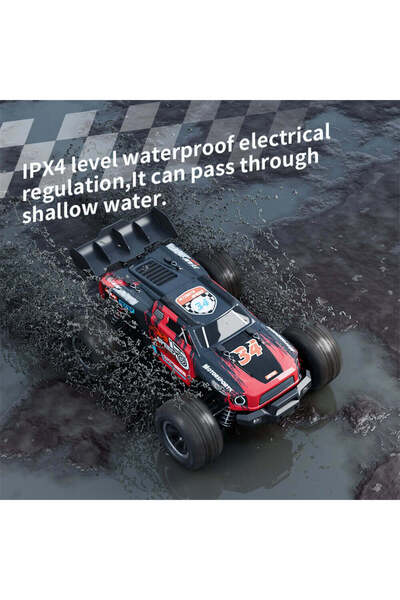 Generic Wild Storm High Speed RC Car with Gift Box HW8810 (Red)