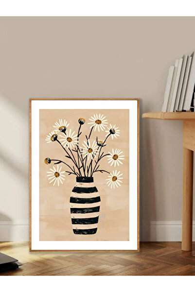 Tuba Decor Tablo dintr-o singură bucată cu rame din lemn pentru sufragerie, s...