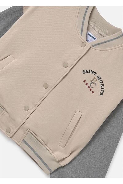 MAYORAL Girl's College Jacket Cream 7428