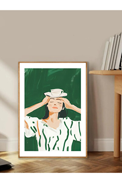 Tuba Decor Tablo dintr-o singură bucată cu rame din lemn pentru sufragerie, sufragerie, bucătărie