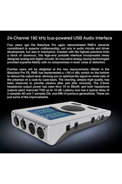 RME Audio Interface (Babyface Pro FS)