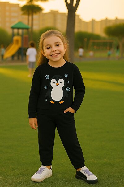 playwear Σετ φόρμας με στάμπα PENGUEN SNOWFLAKE ΓΙΑ ΗΛΙΚΙΕΣ 3-4-5-6-7-8-9-10-...