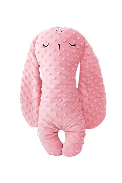 Yelajoy Kids Plush Toy Pillows, Soft Cuddle Bedding Pillow for Newborn Infant(0-36 Months), Rabbit Appearanc