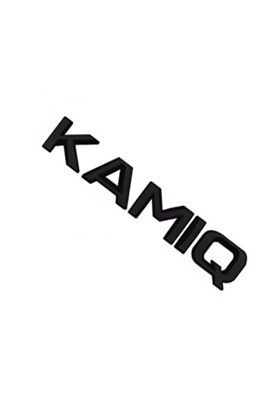 MAF Emblemă KAMIQ pentru Skoda, Negru