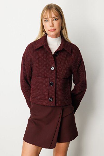 Ekol Crop Coat with Bag Pocket