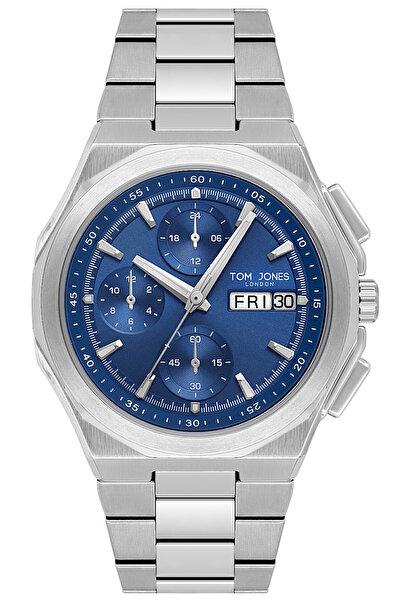 Tom Jones ساعة لندن للرجال بتصميم فاخر وديناميكي TJ-10046-03