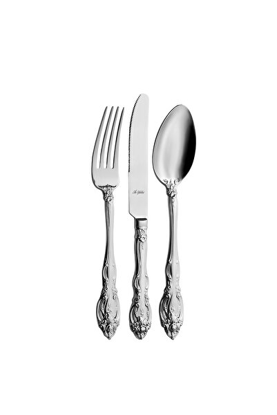 Aryıldız Court 84 Piece 12 Person Cutlery Set