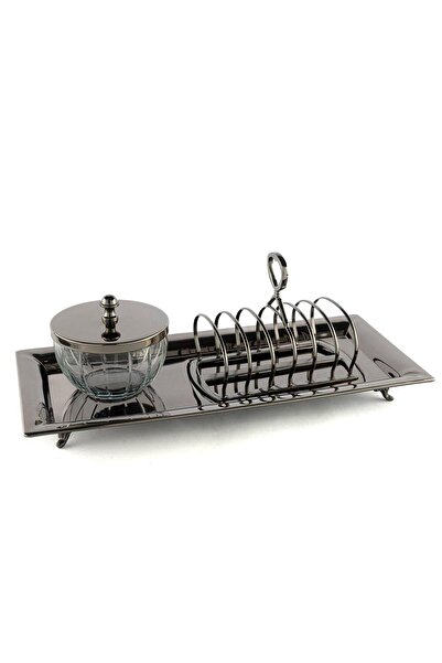 Mikasa Moor Smoked Toast Serving Plate 37X17X14Cm