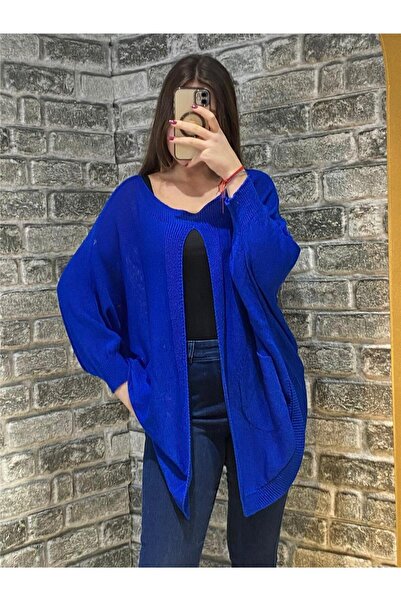 PETUNYA BUTİK Merserize Salaş Panço