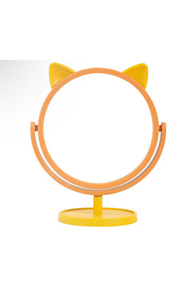 SS Cute beauty mirror, 360 degree rotating and detachable for easy and confident portability anywhere