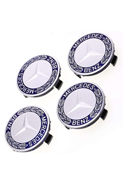 MAF Capace centrale de roată ARRRD®, 4 bucăți, Mercedes-Benz, 75 mm, albastre