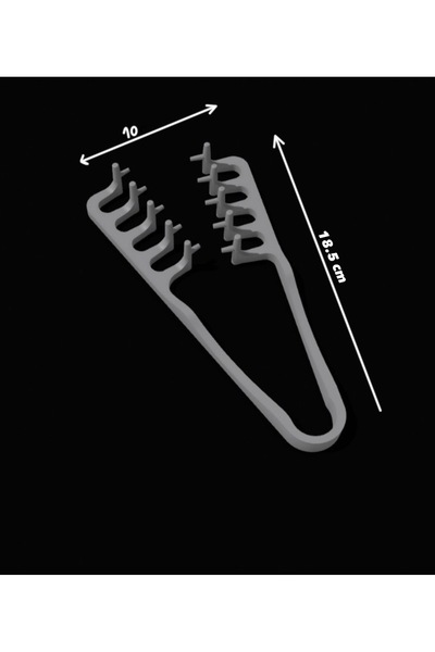 Portakal Mucizevi French crop Düz saç şekillendirme tarağı
