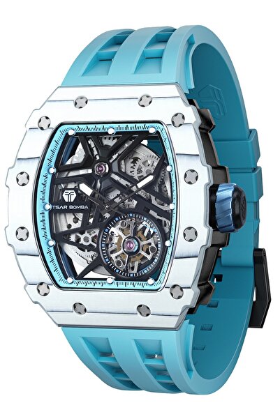 Tsar Bomba Mens Watch TB8209CF-06, Automatic, 44mm, 5ATM