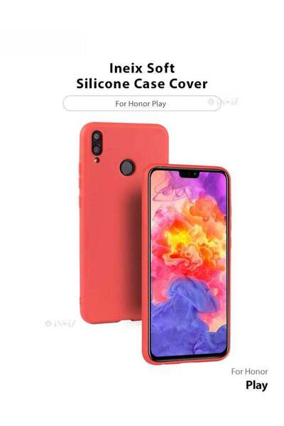 ineix غطاء سيليكون ناعم لهاتف Honor Play