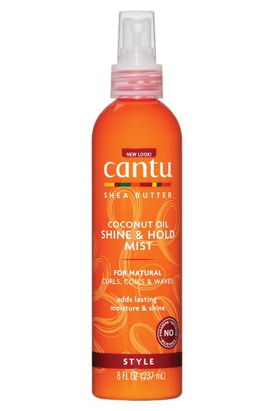 Cantu Shea Butter Coconut Oil Parlaklık ve Şekillendirme Saç Spreyi 236ML