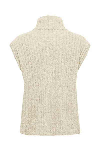 ONLY Women's Onljeanett Life Sl Rib Highneck Cc Knt O15350359-4858805