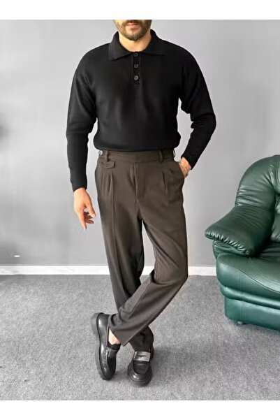 TÜZeMEN Polo Neck Regular Knitwear