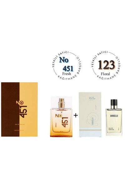 Bargello No:451 + 123 Unisex / Kadın Parfüm Edp Fresh / Floral - Mnms451123