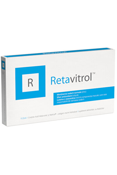 Naturpharma Supliment alimentar Retavitrol, 10 fiole