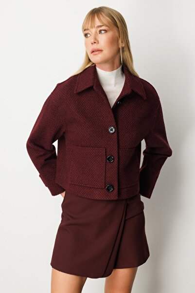 Ekol Crop Coat with Bag Pocket