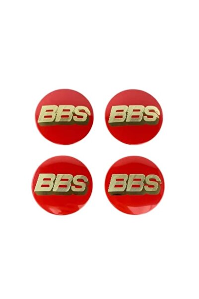 MAF Set de 4 capace de jantă ARRRD, 56 mm, 3D roșu-auriu, rezistente la UV, u...