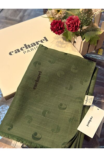 Cacharel Pamuk İpek Monogram Şal 9112977