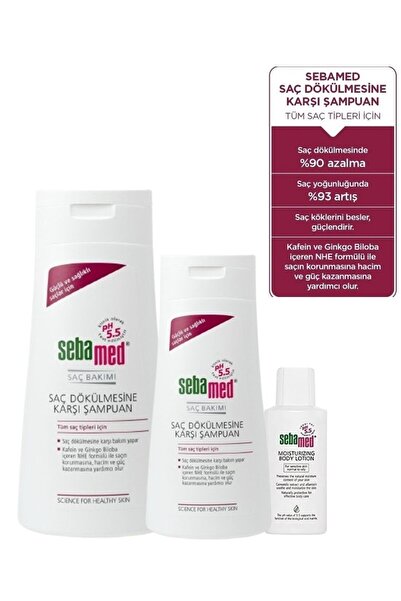 Sebamed Saç Dökülmesine Karşı Etkili Kafein ve Ginkgo Biloba Şampuan 400 ml +...