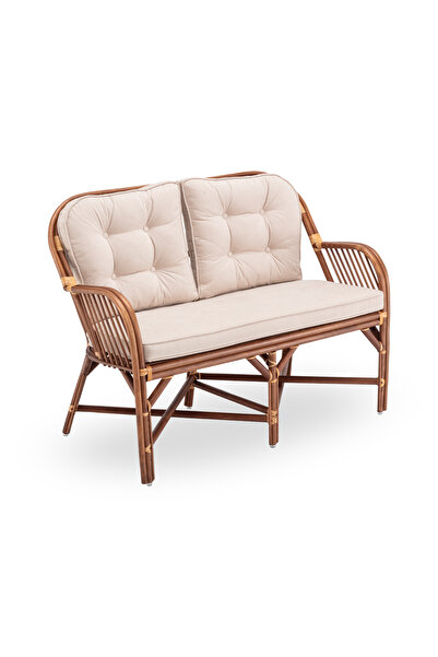 babilconcept Rodos Balkon Bahçe İkili Koltuk